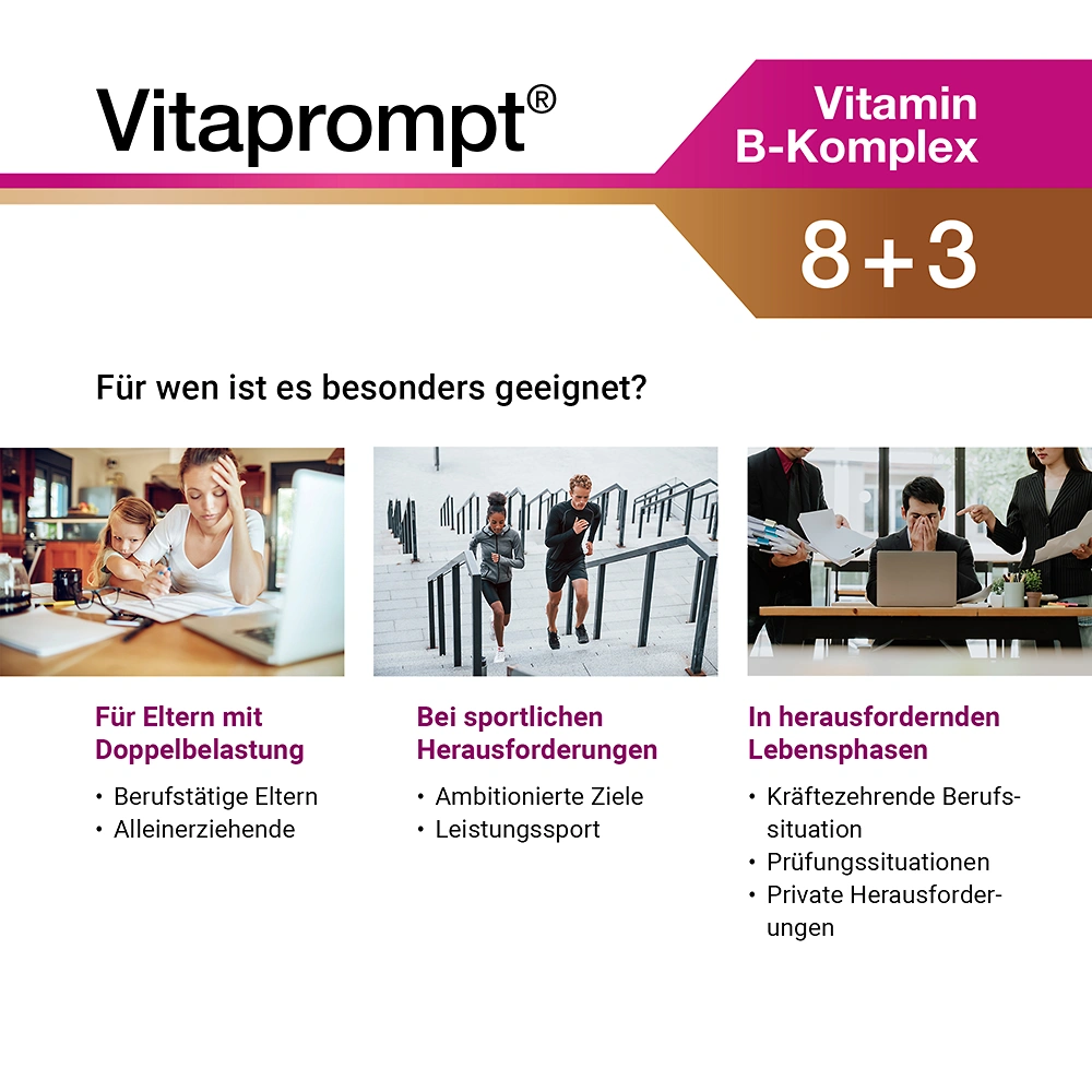 Vitaprompt® Vitamin B-Komplex 8+3