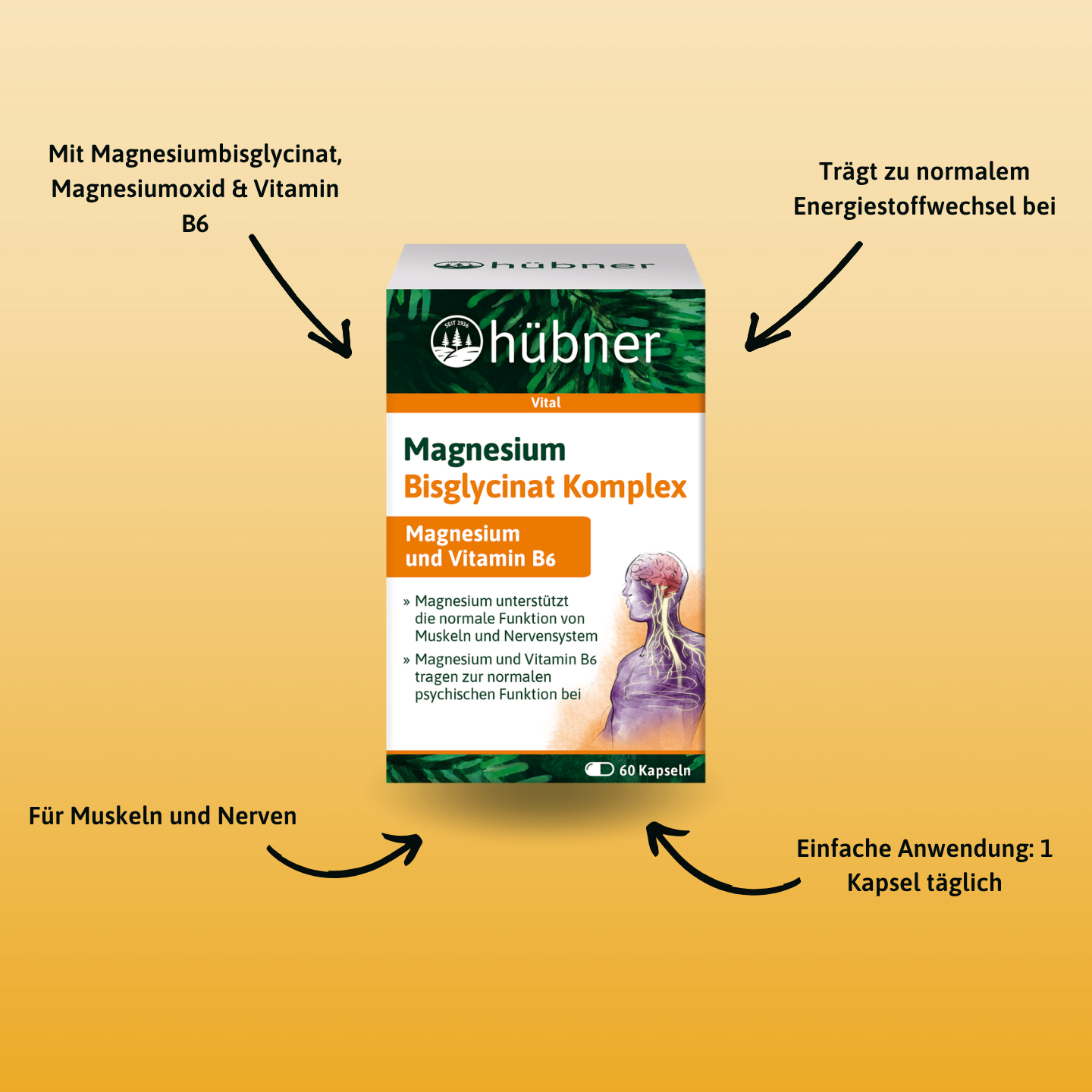 hübner® Magnesium Bisglycinat Komplex
