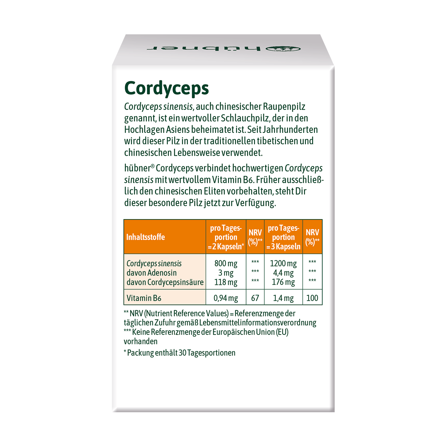 hübner® Cordyceps