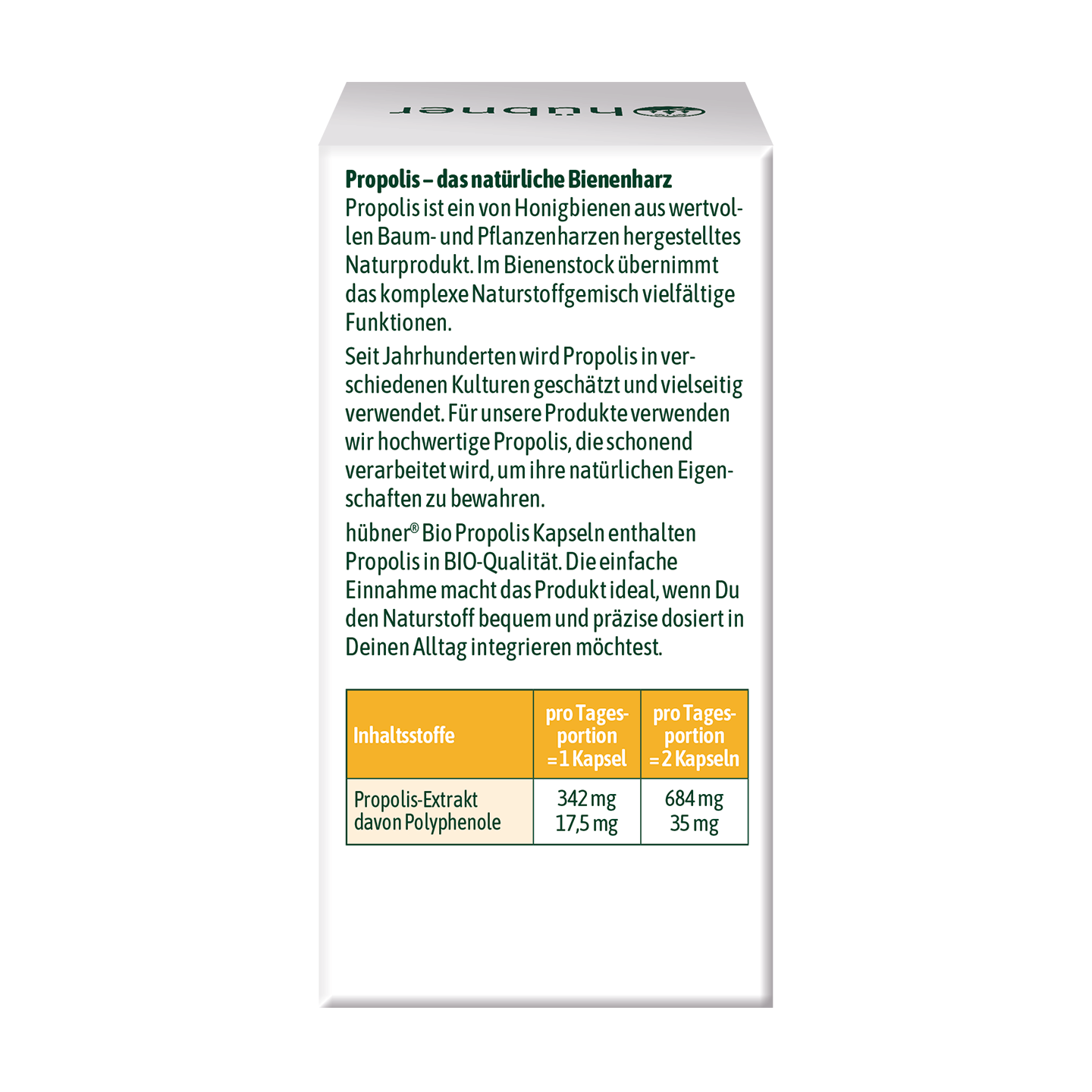 hübner® BIO Propolis