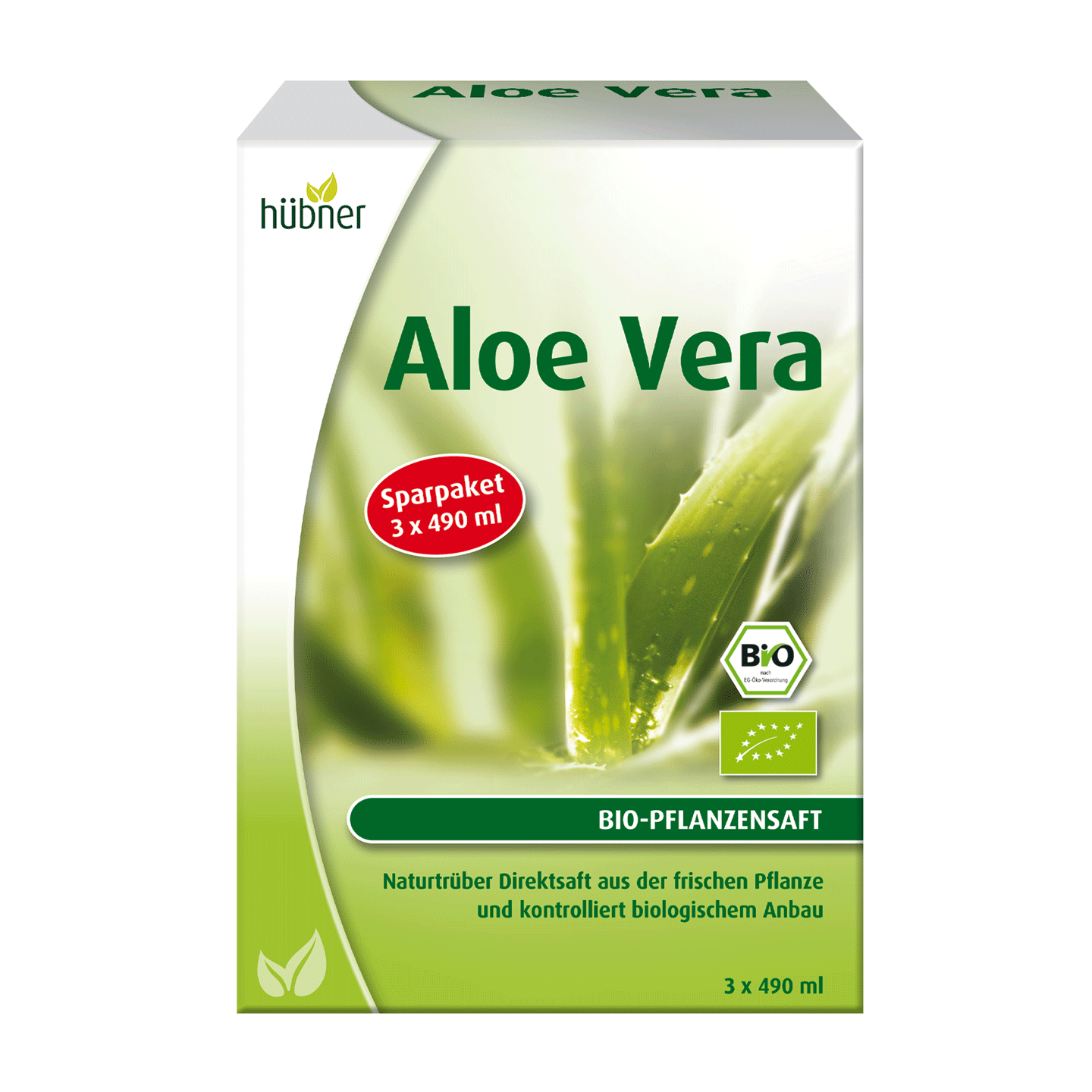 ALOE VERA BIO-Pflanzensaft naturtrüb 3x