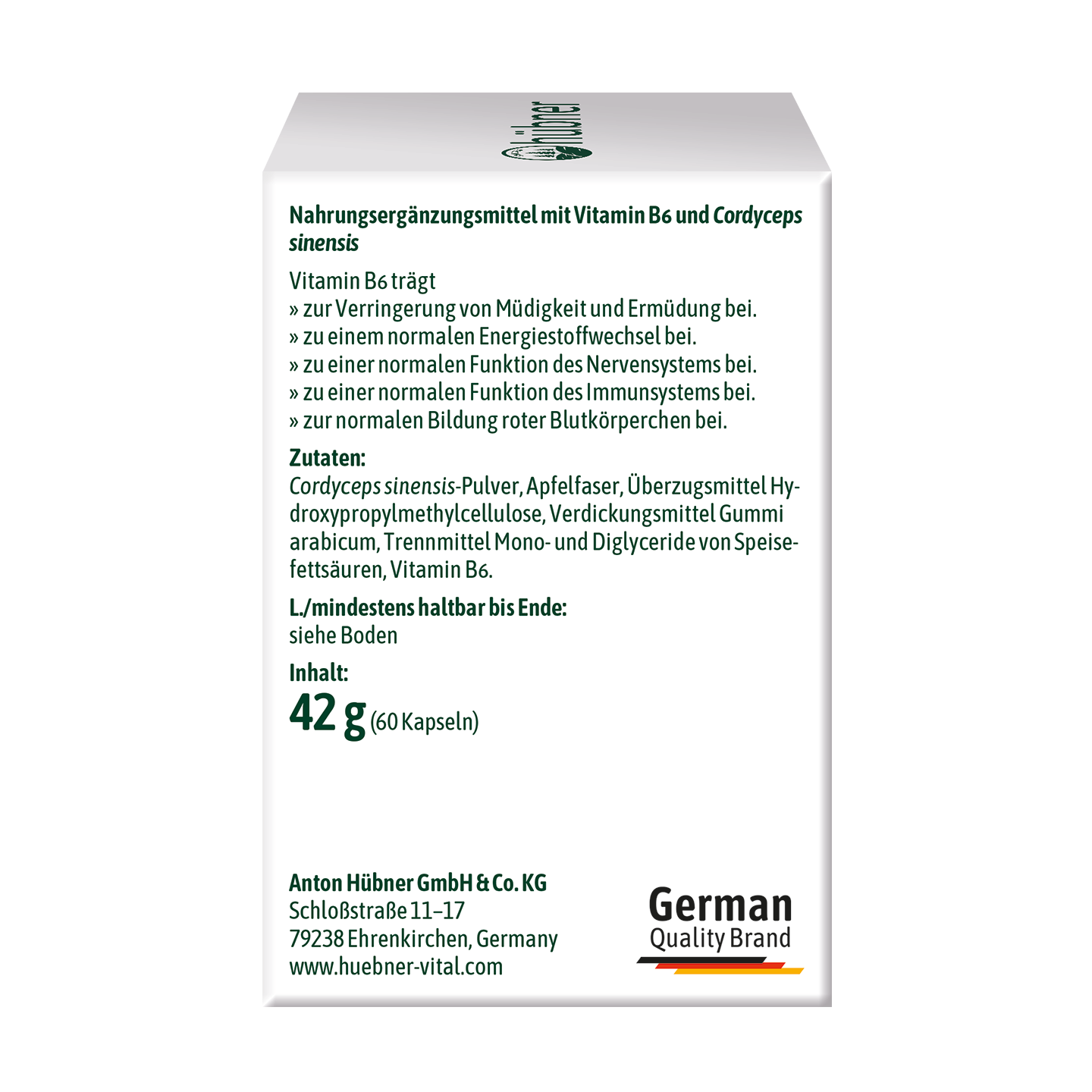hübner® Cordyceps