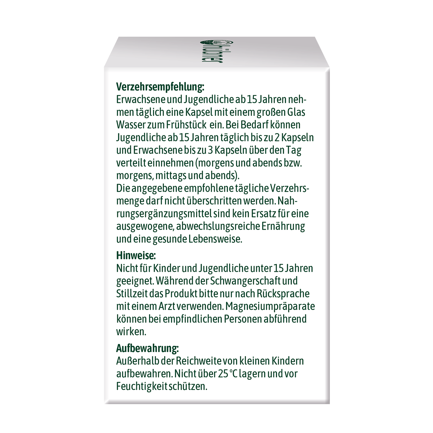 hübner® Magnesium Bisglycinat Komplex
