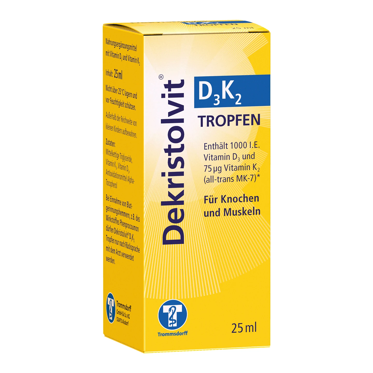 Dekristolvit® D3K2 25 ml Tropfen – jetzt kaufen