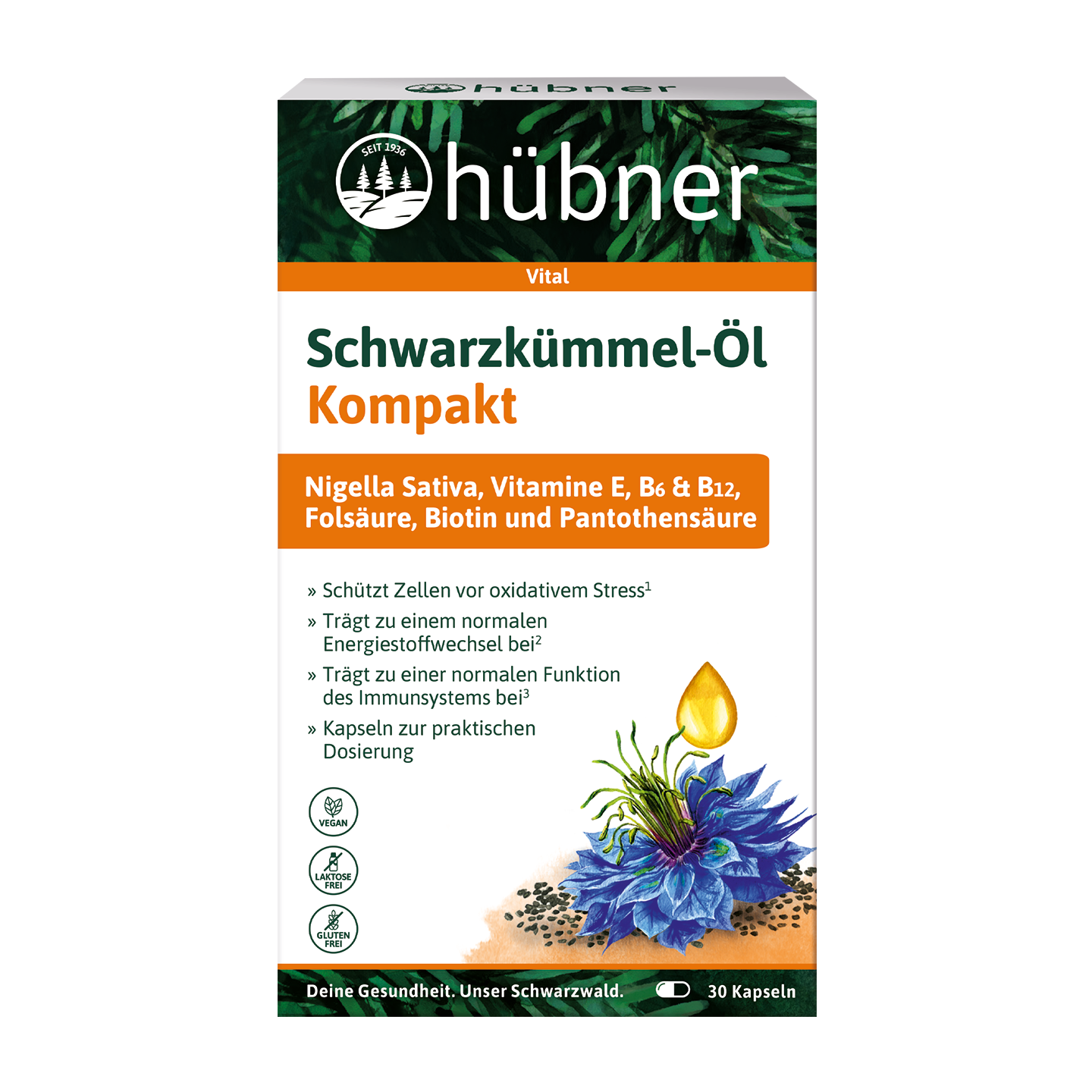 Schwarzkümmel Öl Kompakt 30 er