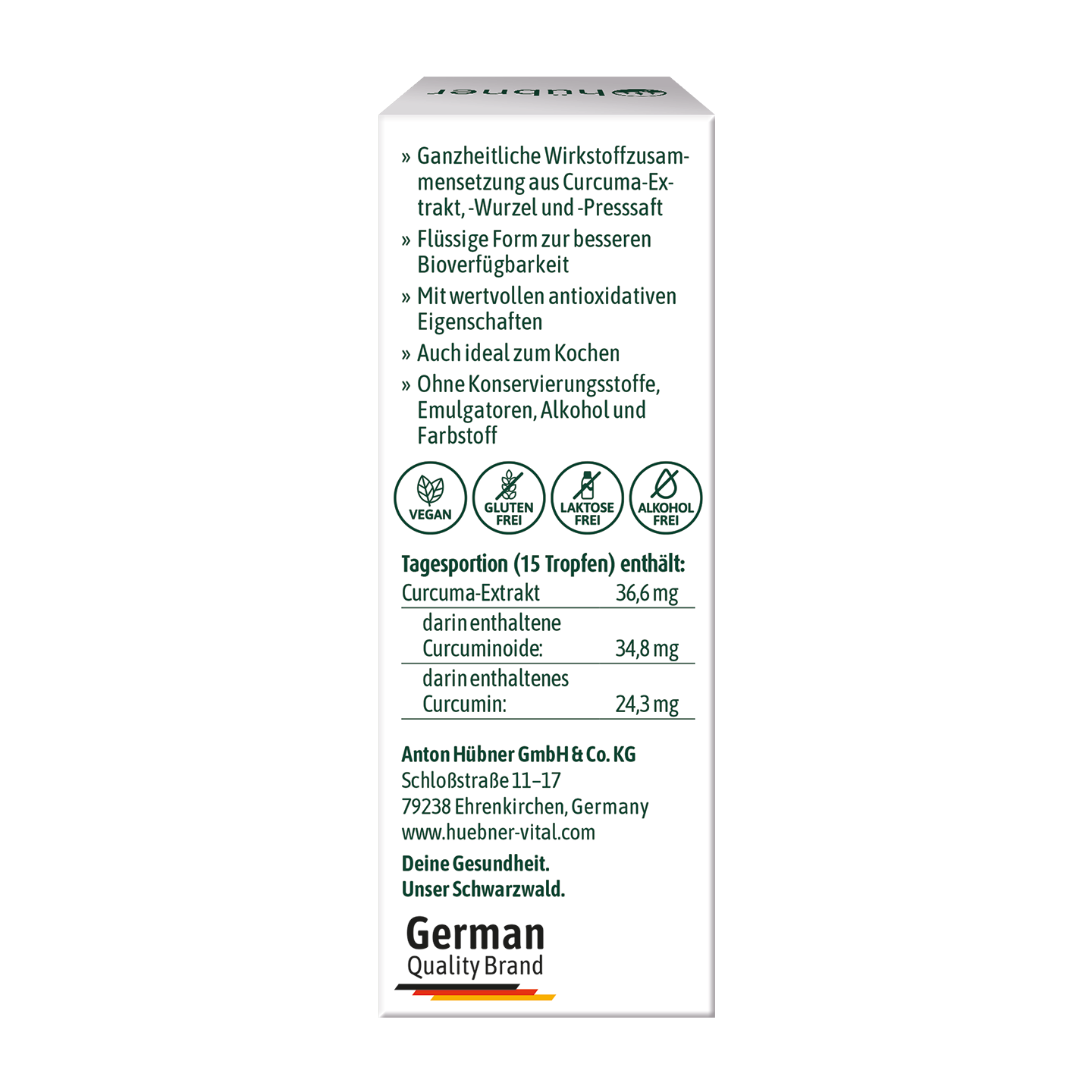 hübner® Curcuma Tropfen
