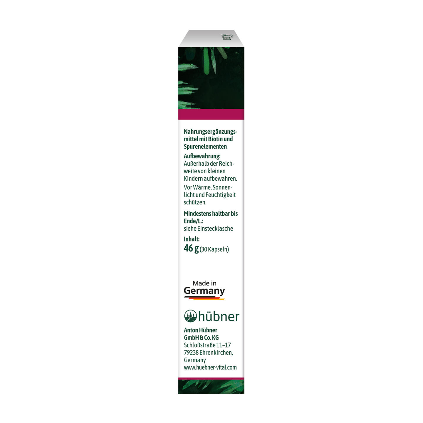hübner® Haut Haare Nägel Kompakt - 30 Stk.