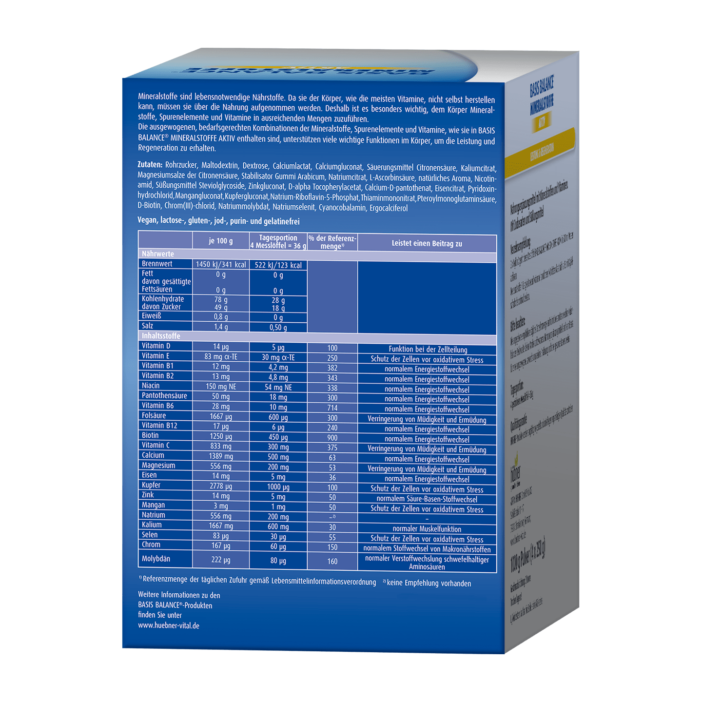  BASIS BALANCE ® MINERALSTOFFE AKTIV