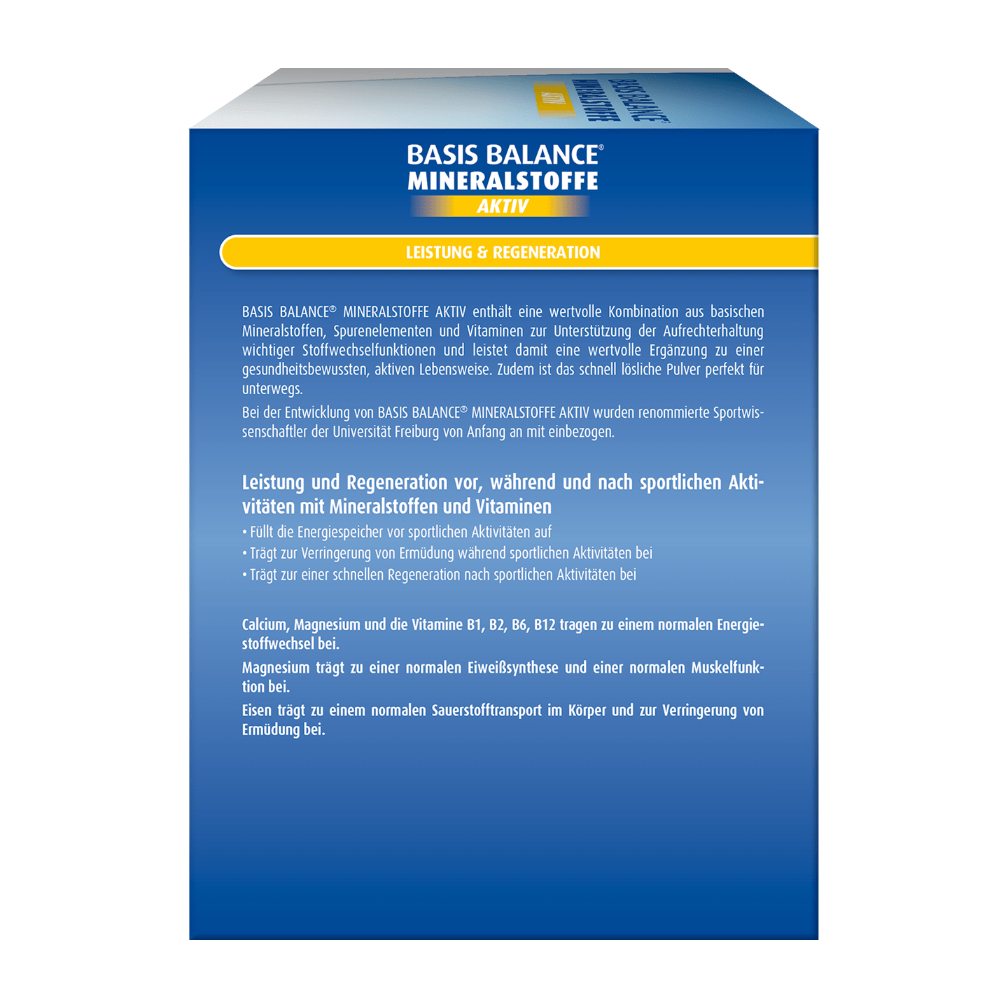  BASIS BALANCE ® MINERALSTOFFE AKTIV