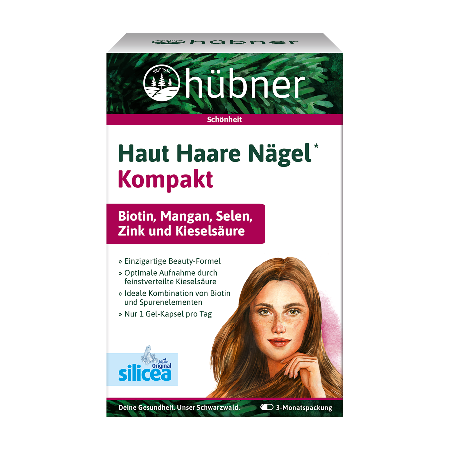 hübner® Haut Haare Nägel Kompakt - 90 Stk.