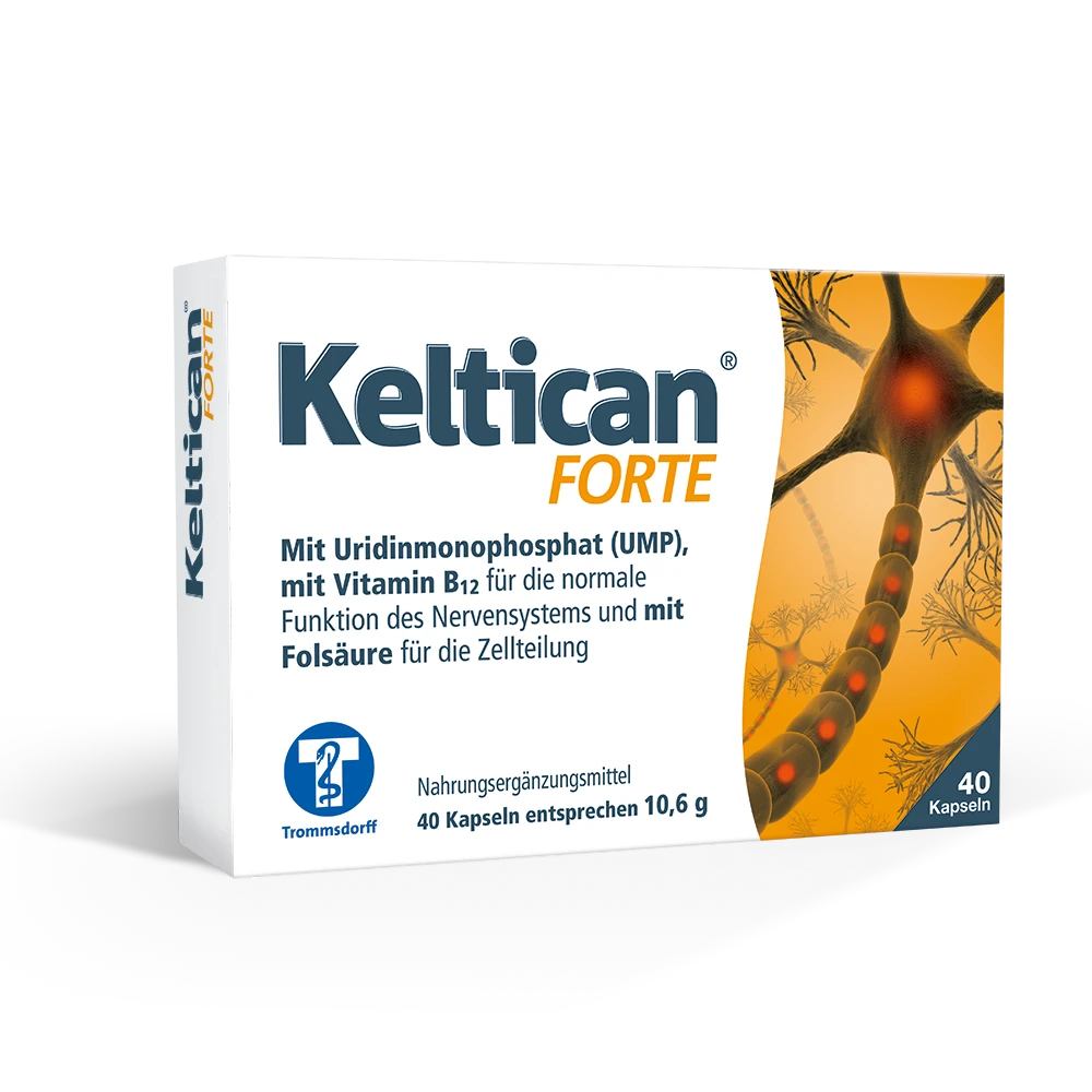 Packshot Keltican® forte 40 Kapseln
